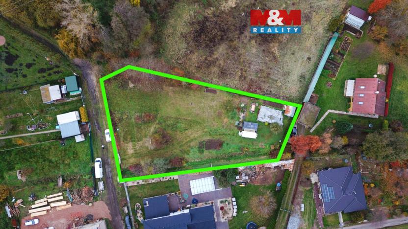 Prodej zahrady, Chrudim, Píšťovy, 1691 m2