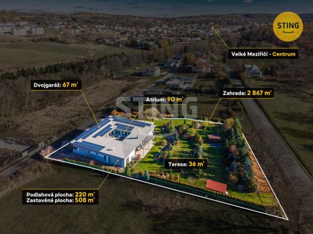 Prodej rodinného domu, Velké Meziříčí, Tichá, 440 m2