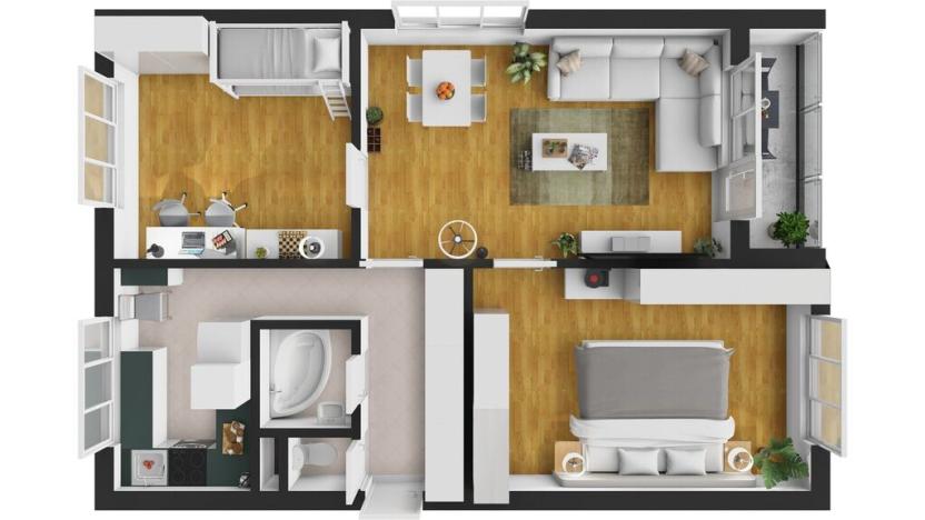 Prodej bytu 3+1, Mělník, Českobratrská, 73 m2