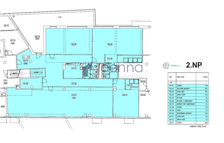 Pronájem obchodního prostoru, Praha, Chrudimská, 360 m2
