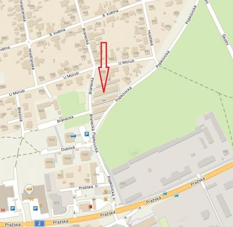 Pronájem garáže, Pardubice, Branecká, 19 m2