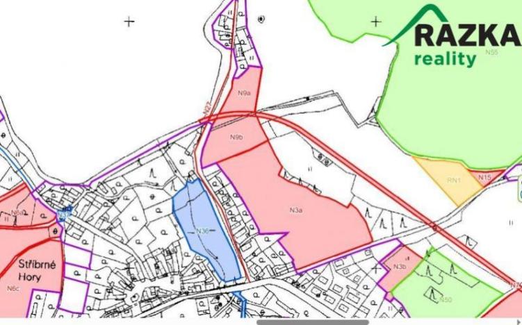 Prodej pozemku pro bydlení, Nalžovské Hory, 14996 m2