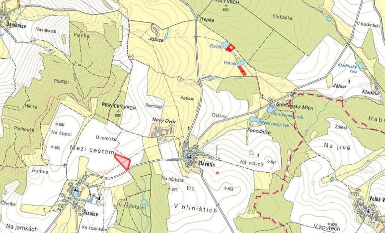 Prodej pole, Načeradec, 5469 m2