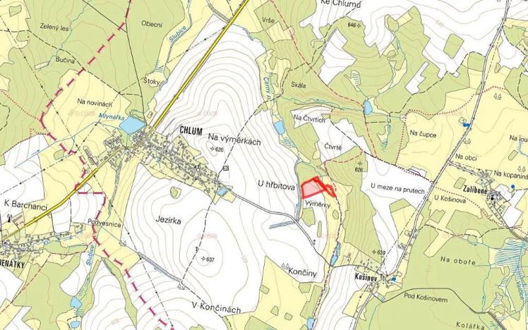 Prodej pole, Hlinsko, 24022 m2