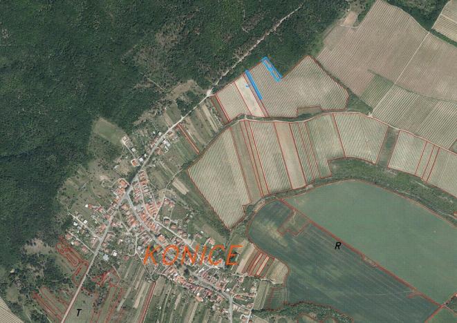 Prodej pozemku, Znojmo - Konice, 2437 m2