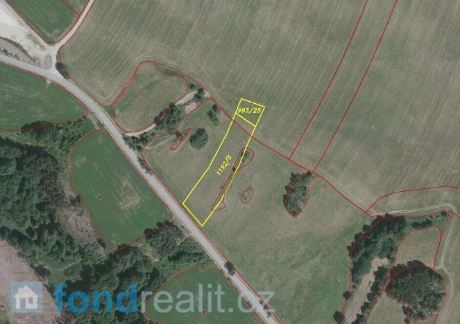 Prodej pozemku, Kunžak, 5258 m2