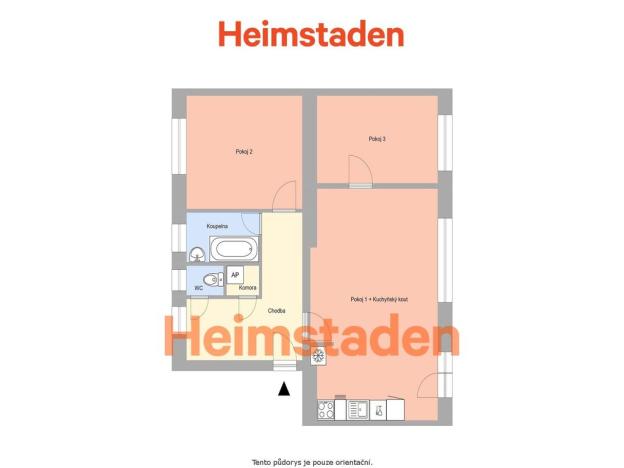 Pronájem bytu 3+kk, Havířov - Prostřední Suchá, Kapitána Jasioka, 69 m2