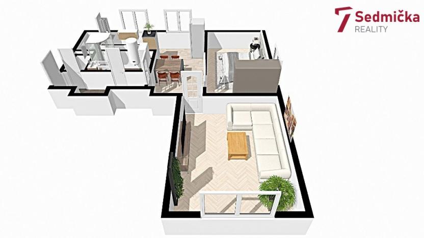 Prodej bytu 2+1, Vítanov, 68 m2