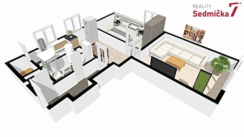 Prodej bytu 2+1, Vítanov, 71 m2