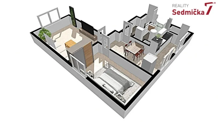 Prodej bytu 2+1, Vítanov, 71 m2