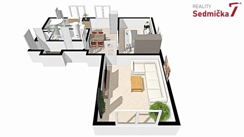 Prodej bytu 2+1, Vítanov, 71 m2