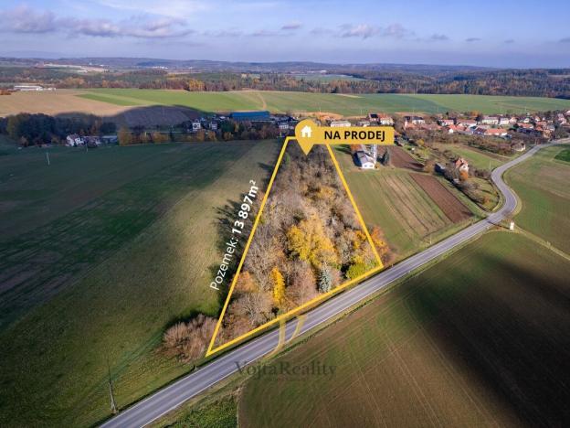 Prodej pozemku pro bydlení, Budětsko, 13897 m2