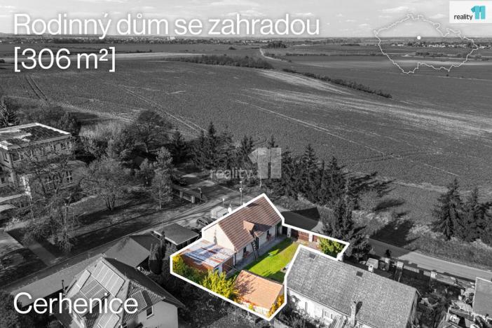 Prodej rodinného domu, Cerhenice, Školská, 306 m2