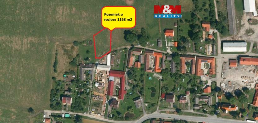 Prodej pozemku pro bydlení, Mladošovice, 1168 m2