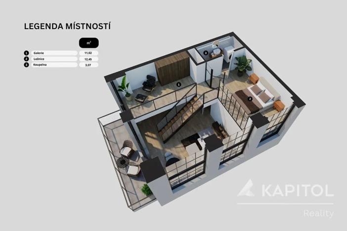 Prodej bytu 3+kk, Praha - Vysočany, Kolbenova, 79 m2