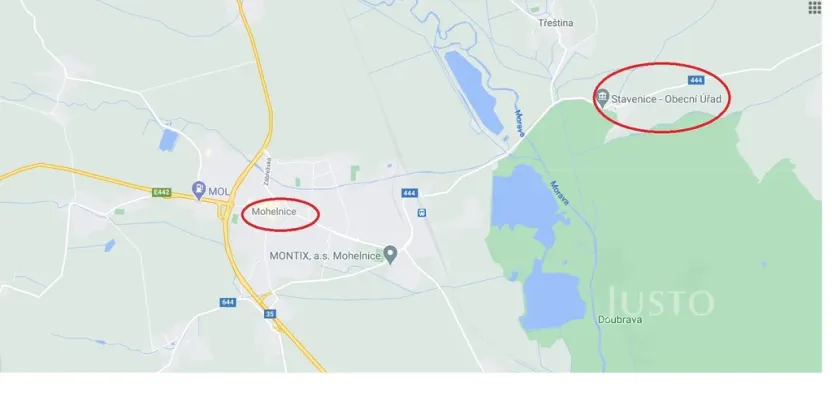 Prodej pozemku pro bydlení, Stavenice, 837 m2