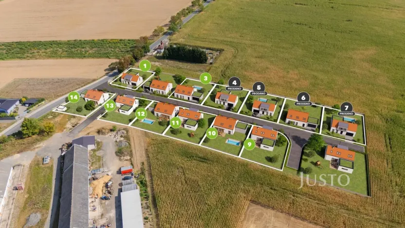 Prodej pozemku pro bydlení, Stavenice, 835 m2