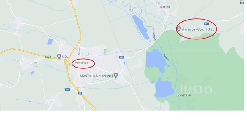 Prodej pozemku pro bydlení, Stavenice, 826 m2