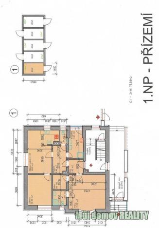 Pronájem bytu 3+kk, Praha - Lhotka, Sulická, 79 m2