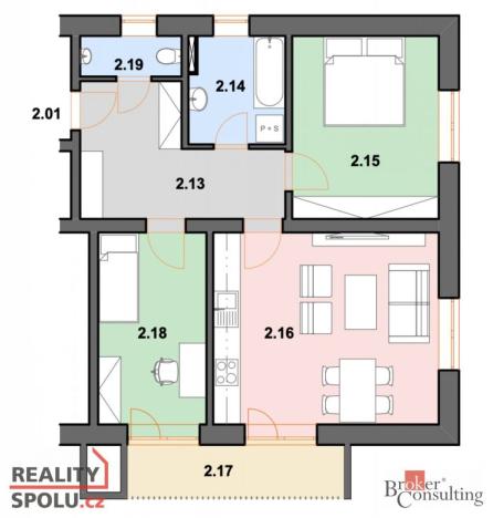 Pronájem bytu 3+kk, Hronov, Husova, 70 m2