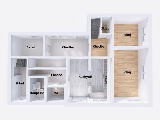 Prodej rodinného domu, Rapotín, Jesenická, 165 m2