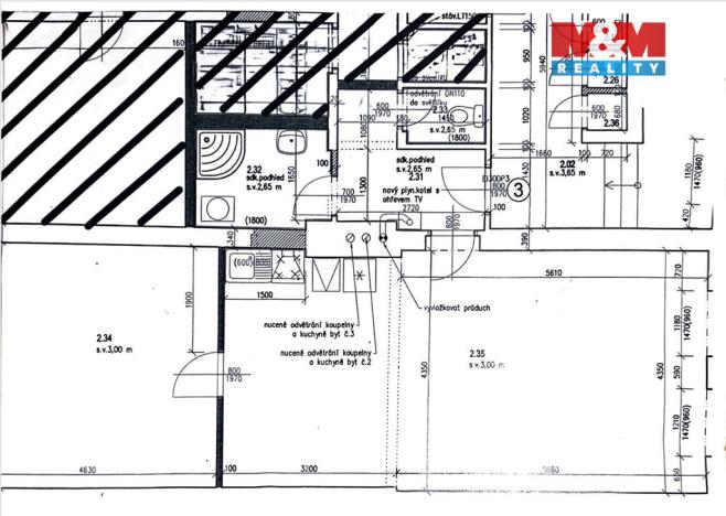 Pronájem bytu 2+kk, Klatovy - Klatovy I, Denisova, 71 m2