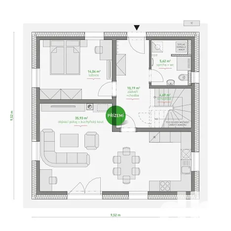 Prodej rodinného domu, Ostrov, Sukova, 135 m2