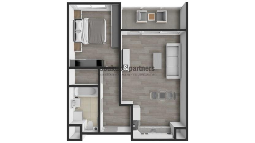 Prodej bytu 2+kk, Praha - Ruzyně, Stočesova, 59 m2