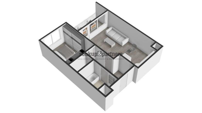 Prodej bytu 2+kk, Praha - Ruzyně, Stočesova, 59 m2