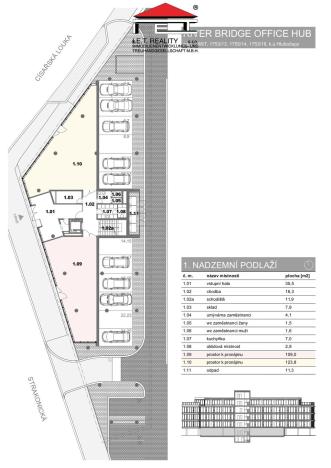 Pronájem obchodního prostoru, Praha - Hlubočepy, Strakonická, 109 m2