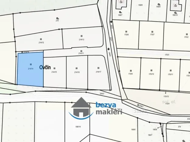 Prodej pozemku pro bydlení, Hroubovice, 1023 m2