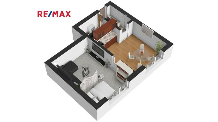 Prodej bytu 2+kk, Česká Lípa, Železničářská, 35 m2