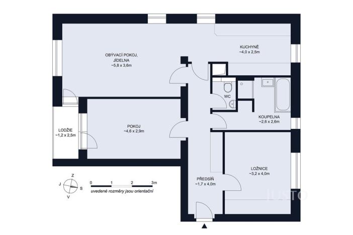 Prodej bytu 3+1, České Budějovice - České Budějovice 2, Dubenská, 77 m2