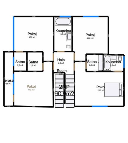 Prodej rodinného domu, Úholičky, Nade Dvorem, 192 m2