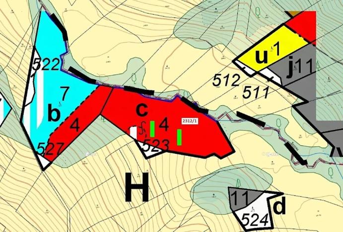 Dražba lesa, Lačnov, 10526 m2