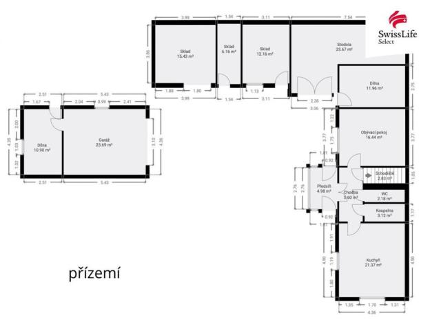 Prodej rodinného domu, Zdice, Stará Zvonice, 100 m2