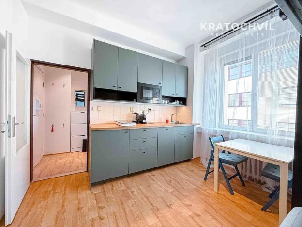 Pronájem bytu 1+kk, Praha - Karlín, Thámova, 24 m2