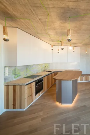 Pronájem bytu 2+kk, Praha - Holešovice, Komunardů, 57 m2