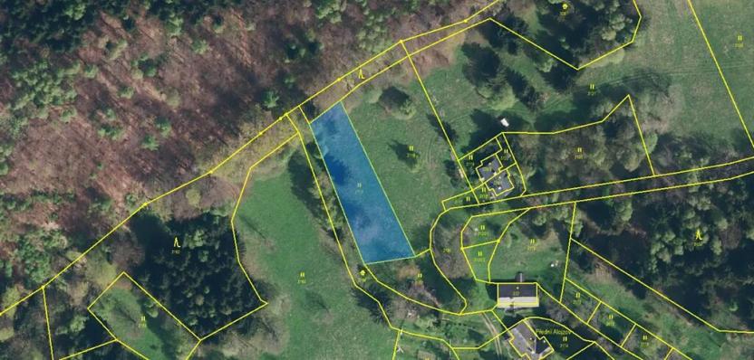 Prodej louky, Branná, 1524 m2