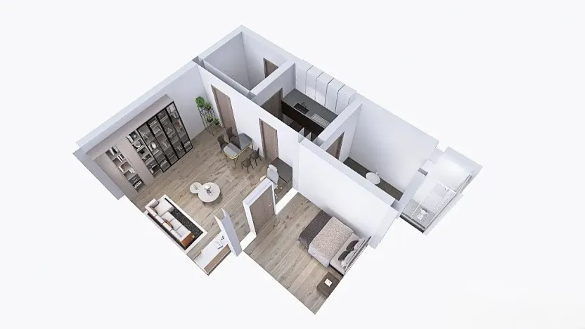 Pronájem bytu 2+1, Olomouc, tř. Spojenců, 38 m2