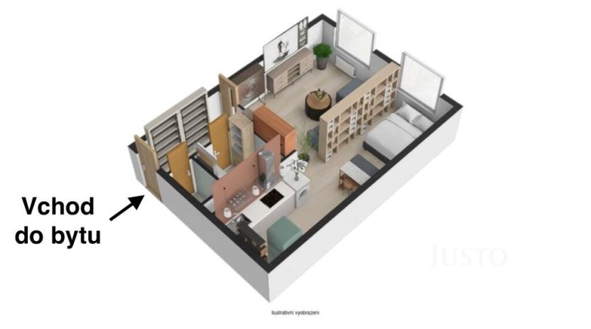 Prodej bytu 1+kk, Ústí nad Labem, Vinařská, 31 m2