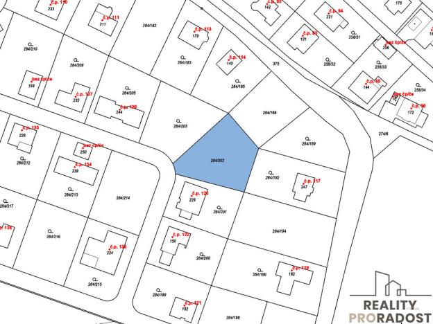 Prodej pozemku pro bydlení, Bavoryně, 1003 m2