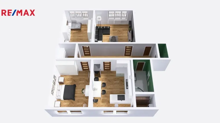 Prodej bytu 3+1, Štíty, Sportovní, 81 m2