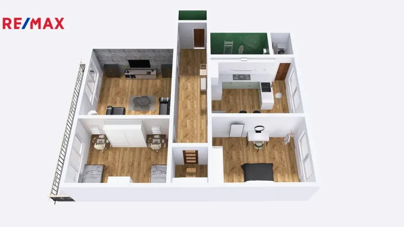 Prodej bytu 3+1, Štíty, Sportovní, 81 m2