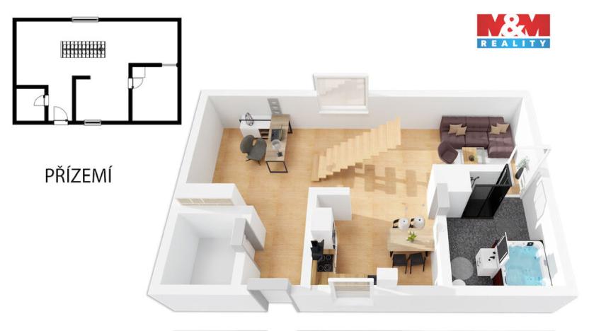 Prodej bytu 2+kk, Šumperk, Revoluční, 99 m2