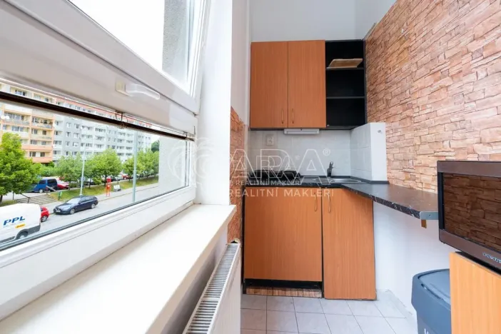 Pronájem bytu 1+kk, Praha - Stodůlky, Petržílkova, 32 m2