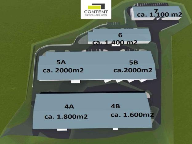 Pronájem výrobních prostor, Mírová, 3450 m2