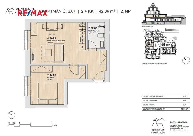 Prodej bytu 2+kk, Rokytnice nad Jizerou, 42 m2