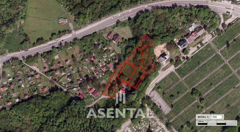 Prodej pozemku, Orlová - Město, Klášterní, 5850 m2