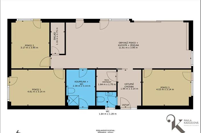 Prodej rodinného domu, Lipno nad Vltavou, 107 m2